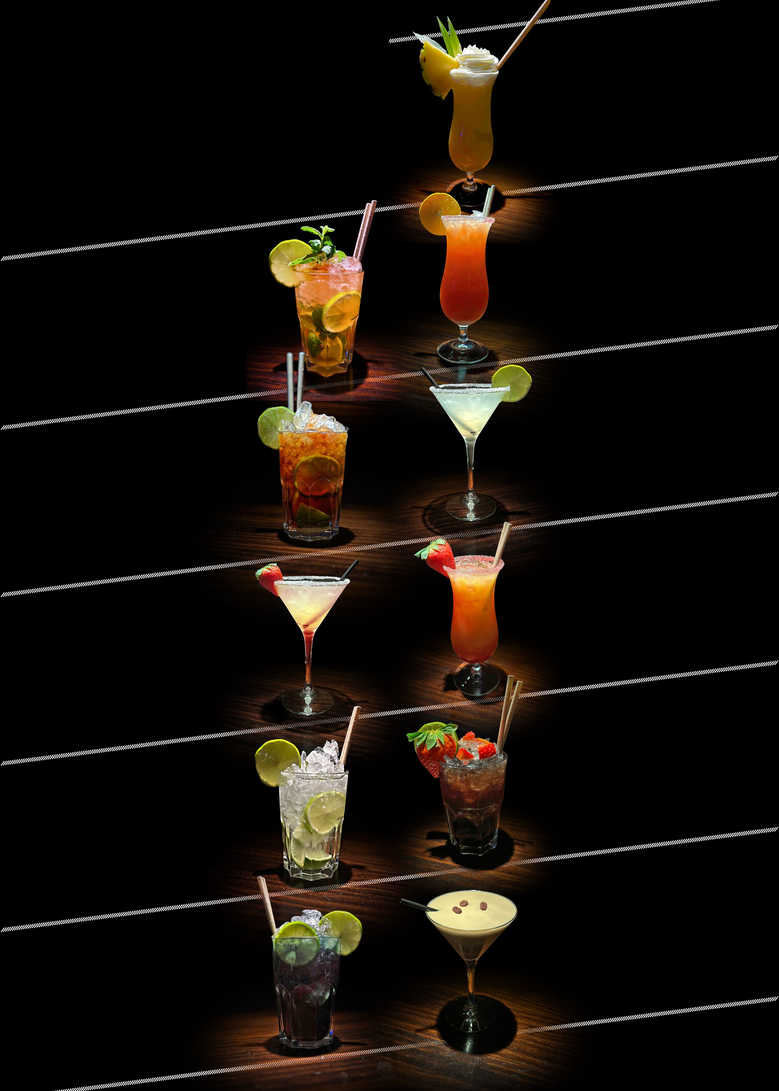 Cóctels NUBA